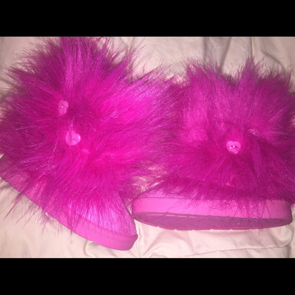 Toddler girl fur boots